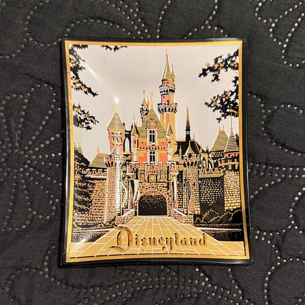Vintage Disneyland plate